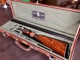 **SALE PENDING**Piotti King 1 - 20 GA - Sidelock Ejector - Rich Color Case - Rolled Trigger Guard - Turkish Walnut - IC/Mod - 27” - 13 of 25