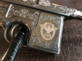 *****SALE PENDING*****Broomhandle Bolo Mauser - Custom Engraved - Silver Inlays - Ivory Engraved Handles - 7.63mm Mauser - 4 of 23