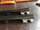 Parker Repro DHE - 28/410 Two Barrel - RARE - 26” - IC/Mod - Leather Maker’s Case & Canvas Cover - Case Colors Strong - Tight LIKE NEW - Quail Gun! - 7 of 24