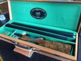 Parker Repro DHE - 28/410 Two Barrel - RARE - 26” - IC/Mod - Leather Maker’s Case & Canvas Cover - Case Colors Strong - Tight LIKE NEW - Quail Gun! - 20 of 24