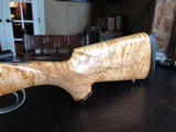 D. Dury Custom .25-06 - Stiller High Standard Action - UNFIRED - Custom Maple Stock - Gorgeous Rifle - Unbelievable Wood - Fine all Around! - 19 of 22