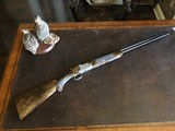 **SALE PENDING**. Browning Superposed 410ga - Grade IV “Mother of Fox” - 28” Barrels - Angelo Bee - RKLT - Butt Plate - Superb French Walnut - 21 of 25