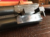 W.W. Greener - 12ga Hammer Gun - 3” 1 1/2 Proofed - 30” Sleeved - 1 1/2 X 2 1/2 X 15 1/4 - L: Full R: 3/4 - 7 lbs 8 ozs - ca. 1882 - #22950 - 1/4 cast - 18 of 25