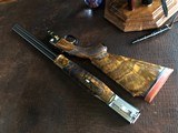 Winchester Model 21 Skeet Grade - 20ga - 28” - Engraved by G. Cargnell - Finest Feathercrotch - Gold Inlays - Beavertail - Pistol Grip - Superb Gun! - 3 of 22