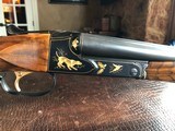 Winchester Model 21 Skeet Grade - 20ga - 28” - Engraved by G. Cargnell - Finest Feathercrotch - Gold Inlays - Beavertail - Pistol Grip - Superb Gun! - 6 of 22