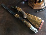 Winchester Model 21 Skeet Grade - 20ga - 28” - Engraved by G. Cargnell - Finest Feathercrotch - Gold Inlays - Beavertail - Pistol Grip - Superb Gun! - 4 of 22