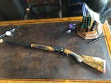 Winchester Model 21 Skeet Grade - 20ga - 28” - Engraved by G. Cargnell - Finest Feathercrotch - Gold Inlays - Beavertail - Pistol Grip - Superb Gun! - 22 of 22
