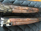 Browning Superposed Superlight Sideplate 28/410 - Engraved and Signed by R. Capece & Diet (Belgian Engravers) - 28” Barrels - 3 Piece Forends - 6 of 23