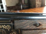 Browning Superposed Superlight Sideplate 28/410 - Engraved and Signed by R. Capece & Diet (Belgian Engravers) - 28” Barrels - 3 Piece Forends - 7 of 23