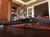 Winchester Model 21 - 20ga - Custom Grade made for Ernie Simmons in 1969 - 28” barrels - 14 1/4 x 1 1/2 x 1 3/4 - Gold Factory Inlays - Gun Letters! - 1 of 25