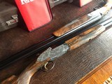 Perazzi SCO “C” - 20ga - (“Xtras” Special Order Guns) - Numbered #1 and #2 - 32” Barrels - 15” x 1 1/2” x 2” - M. Gridini Engraver - .038/.027 - 25 of 25