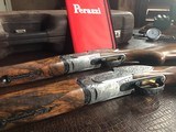 Perazzi SCO “C” - 20ga - (“Xtras” Special Order Guns) - Numbered #1 and #2 - 32” Barrels - 15” x 1 1/2” x 2” - M. Gridini Engraver - .038/.027 - 10 of 25