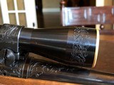 Remington Custom Shop “700-D” - .280 REM - Custom Shop Factory Engraved 4X Bill Weaver Fixed Scope - overall length 42 1/4” - SPECTACULAR and RARE!! - 16 of 22