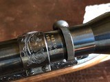 Remington Custom Shop “700-D” - .280 REM - Custom Shop Factory Engraved 4X Bill Weaver Fixed Scope - overall length 42 1/4” - SPECTACULAR and RARE!! - 17 of 22