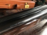 Winchester Custom 23 (XXIII) Hunting Set - 28ga/20ga - 25.5” Barrels - LNIC - All Accessories - Maker’s Leather Case - Fine Checkering - IC/M - 17 of 24