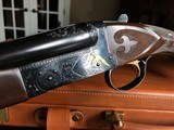 Winchester Custom 23 (XXIII) Hunting Set - 28ga/20ga - 25.5” Barrels - LNIC - All Accessories - Maker’s Leather Case - Fine Checkering - IC/M - 6 of 24