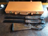 Winchester Custom 23 (XXIII) Hunting Set - 28ga/20ga - 25.5” Barrels - LNIC - All Accessories - Maker’s Leather Case - Fine Checkering - IC/M - 3 of 24