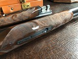 Winchester Custom 23 (XXIII) Hunting Set - 28ga/20ga - 25.5” Barrels - LNIC - All Accessories - Maker’s Leather Case - Fine Checkering - IC/M - 13 of 24