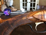 Winchester Model 21 Skeet Grade - 20ga - 28” - Engraved by G. Cargnell - Finest Feathercrotch - Gold Inlays - Beavertail - Pistol Grip - Superb Gun! - 6 of 25