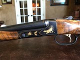 Winchester Model 21 Skeet Grade - 20ga - 28” - Engraved by G. Cargnell - Finest Feathercrotch - Gold Inlays - Beavertail - Pistol Grip - Superb Gun! - 3 of 25