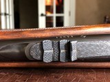 Dumoulin Custom Safari Rifle - .416 Rigby - Engraved by R. Greco - Elephant and Lion - Custom Made in Leige, Belgium - Open Sights 50/100/200 - 24 of 25