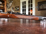 Dumoulin Custom Safari Rifle - .416 Rigby - Engraved by R. Greco - Elephant and Lion - Custom Made in Leige, Belgium - Open Sights 50/100/200 - 15 of 25