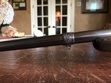 Dumoulin Custom Safari Rifle - .416 Rigby - Engraved by R. Greco - Elephant and Lion - Custom Made in Leige, Belgium - Open Sights 50/100/200 - 12 of 25