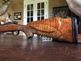 Winchester Model 70 - Pre 1964 - .270 Win. - Stunningly Engraved by A. Griebel - Gorgeous Wood with Ebony Tip - Open Sights - Magnificent Rifle - 2 of 24