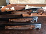 Browning Superposed Superlight Multi-Barrel “P3U” Presentation Grade - 410ga/28ga/20ga - 26.5” Ch: M/F - J. Baerten Signed Both - Letters Perfectly!! - 14 of 25