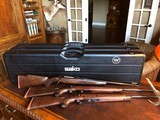 SAKO Model 75 - King Ranch Edition Trio Set - 30-06, 270 Win - 300 WSM - Cases - Boxes - UNFIRED NEW - All Paperwork - 15 of 25