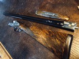 Merkel 280SL - 28ga - 28” - M/F - Custom Leather Pad - Finest Engraver and Engraving of Setters and Bobwhite Quail - Beautlful! - 13 of 25