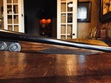 Merkel 280SL - 28ga - 28” - M/F - Custom Leather Pad - Finest Engraver and Engraving of Setters and Bobwhite Quail - Beautlful! - 23 of 25