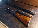Winchester Model 21 Custom - 20ga - 26” - Letter ca. 1934 Matching Perfectly Including Maker’s Leather Case - True Winchester Factory History - 4 of 25