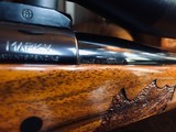 Weatherby Mark V German Custom - .270 Weatherby Magnum - LEFT HANDED - Custom Stock with Maple Leaf Engraving - Gun has Traveled To Africa on Safari - 15 of 21