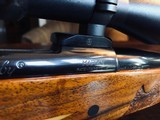 Weatherby Mark V German Custom - .270 Weatherby Magnum - LEFT HANDED - Custom Stock with Maple Leaf Engraving - Gun has Traveled To Africa on Safari - 16 of 21