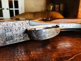 Browning Superposed Diana - 20ga - 28” - M/F - RKLT - Gorgeous Engraving by Smelts - Checkered Butt and Engraved Screws - a FINE GUN! - 17 of 25