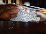 Browning Superposed Diana - 20ga - 28” - M/F - RKLT - Gorgeous Engraving by Smelts - Checkered Butt and Engraved Screws - a FINE GUN! - 8 of 25
