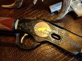 Winchester Model 1873 - .44-40 cal. - Angelo Bee Engraved - New/Unfired - Purchased in the White and sent off to Angelo for this Beautiful Artistry!! - 7 of 25