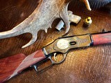 Winchester Model 1873 - .44-40 cal. - Angelo Bee Engraved - New/Unfired - Purchased in the White and sent off to Angelo for this Beautiful Artistry!! - 8 of 25