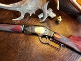 Winchester Model 1873 - .44-40 cal. - Angelo Bee Engraved - New/Unfired - Purchased in the White and sent off to Angelo for this Beautiful Artistry!! - 4 of 25