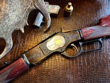 Winchester Model 1873 - .44-40 cal. - Angelo Bee Engraved - New/Unfired - Purchased in the White and sent off to Angelo for this Beautiful Artistry!! - 1 of 25