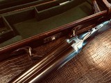 Westley Richards BLE - 28ga - 27 7/8” Barrels - Hammerless Ejector - Maker’s Case and Accessories - Magnificent - ca. 1896 - 18 of 25
