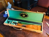 Parker by Winchester Reproduction DHE - 20ga - 26” - IC/M - Leather Maker’s Case - Beautiful Wood - Fine Shotgun for the Field - 1 of 24
