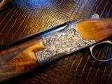 Browning Superposed Diana 20ga - 26” - Field Configuration - Sk/Sk - gorgeous wood - Kowolski engraved - 4 of 24
