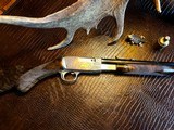 Browning FN Trombone - .22LR - Pointer Grade - Angelo Bee - Engraving Wood and Metal all Upgraded in Belgium - Custom Fine Rifle - 16 of 25