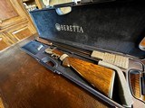 Beretta Silver Pigeon II - 20ga - 26.5” Barrels - IC/M/F Mobile Chokes - 5.15 lbs - 2 3/4-3” Shells - Clean Shotgun - Deep Relief Engraved Game Scene - 22 of 22