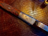 Purdey & Sons 28ga - 28” - ca. 2002 - Small Frame Side By Side Ultra Rounded BAR - DT - 5.6 lbs - Splinter Forend - Cecile Flohimont Engraved - 14 of 25