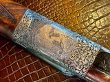Purdey & Sons 28ga - 28” - ca. 2002 - Small Frame Side By Side Ultra Rounded BAR - DT - 5.6 lbs - Splinter Forend - Cecile Flohimont Engraved - 10 of 25