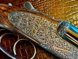 Purdey & Sons 28ga - 28” - ca. 2002 - Small Frame Side By Side Ultra Rounded BAR - DT - 5.6 lbs - Splinter Forend - Cecile Flohimont Engraved - 12 of 25