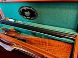 Parker Reproduction DHE - 28ga - 26” - IC/M - Dust Cover and Leather Case Like New - Outstanding Wood - 1 of 19